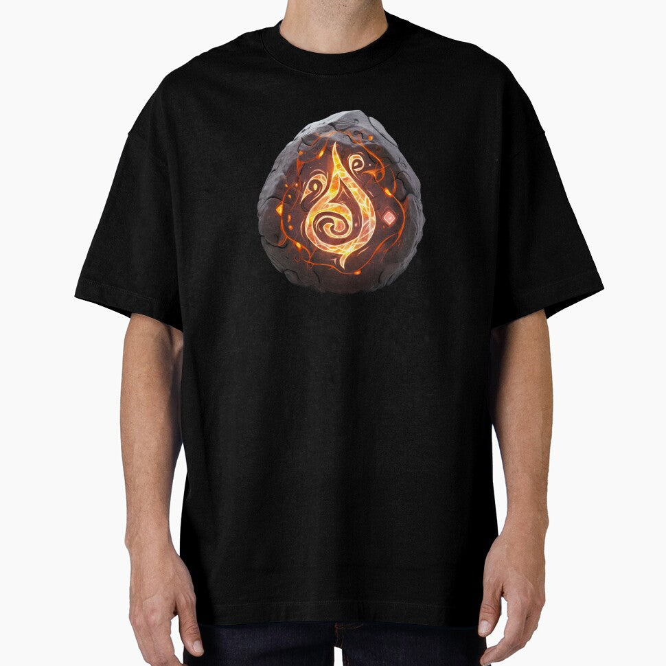 Magic Runestone Elemental Fire by SchorlCraft