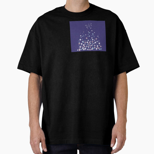 'Starfall' personalised design with Arabic English stars on indigo background by HalunaHappy