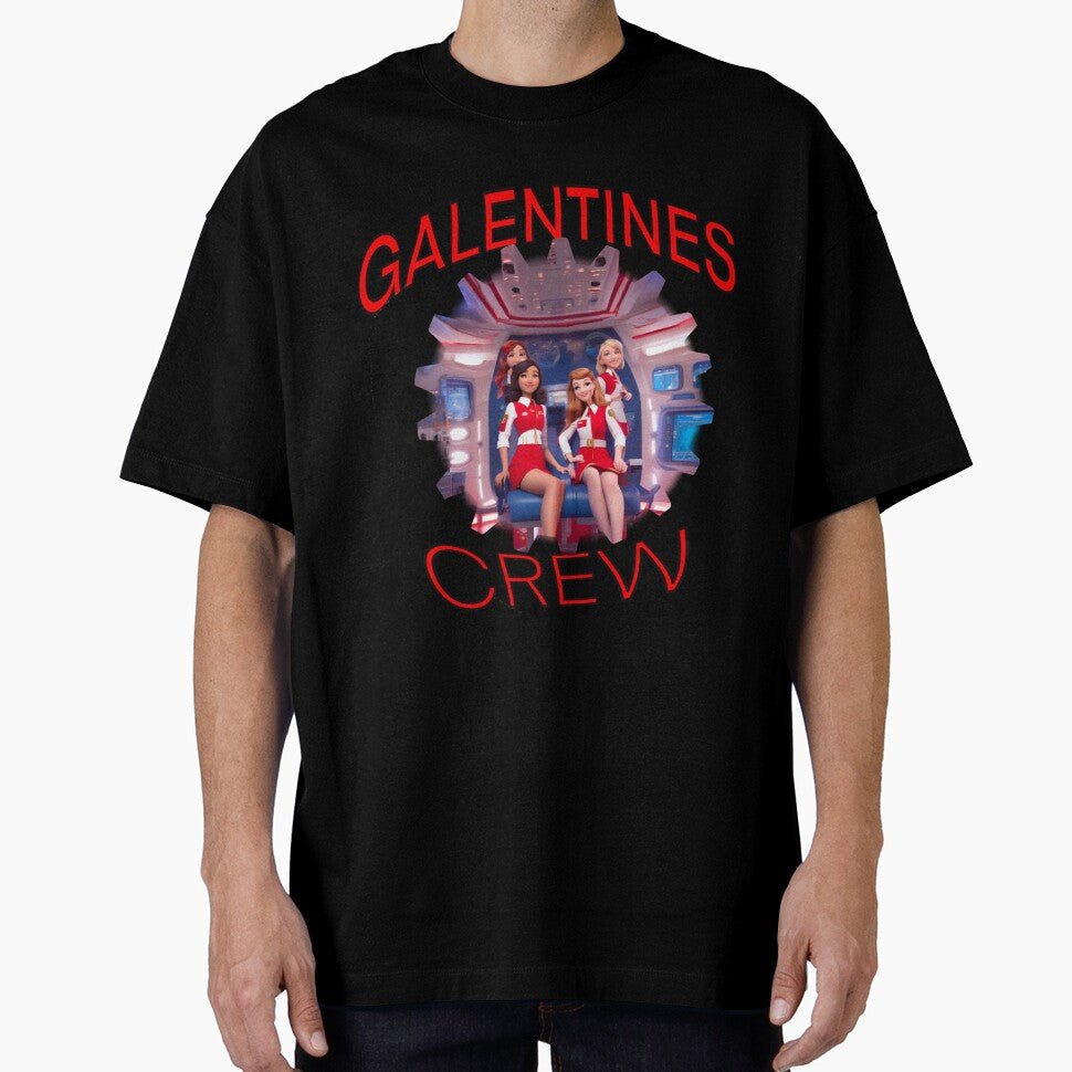 Cartoon Style Cool Victorian submarine US Navy American Girls Galentines crew on submarine on Galentines day and Galentines party, gift idea for Galentines day by sailorsam1805