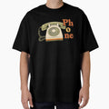 Minimalist Retro Phone Aesthetic Design Vintage Tech Sticker T-Shirt Gift by Design_Your_Day