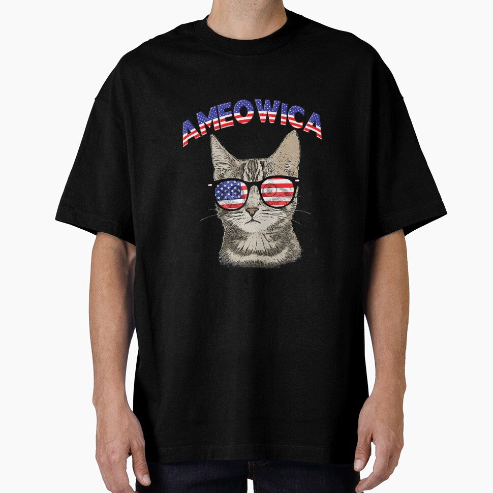 Ameowica Usa Cat Kitten Patriotic by reyeskhan79