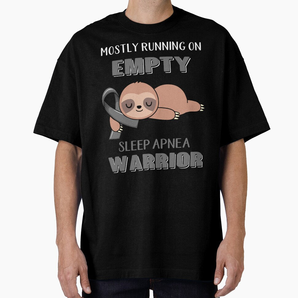 Mostly Running On Empty Sleep Apnea Warrior by Brad-FI Unisex , , , Long Sleeve Tee