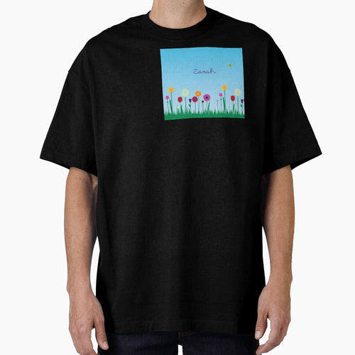 'Flower Patch' personalised English plus Arabic by HalunaHappy