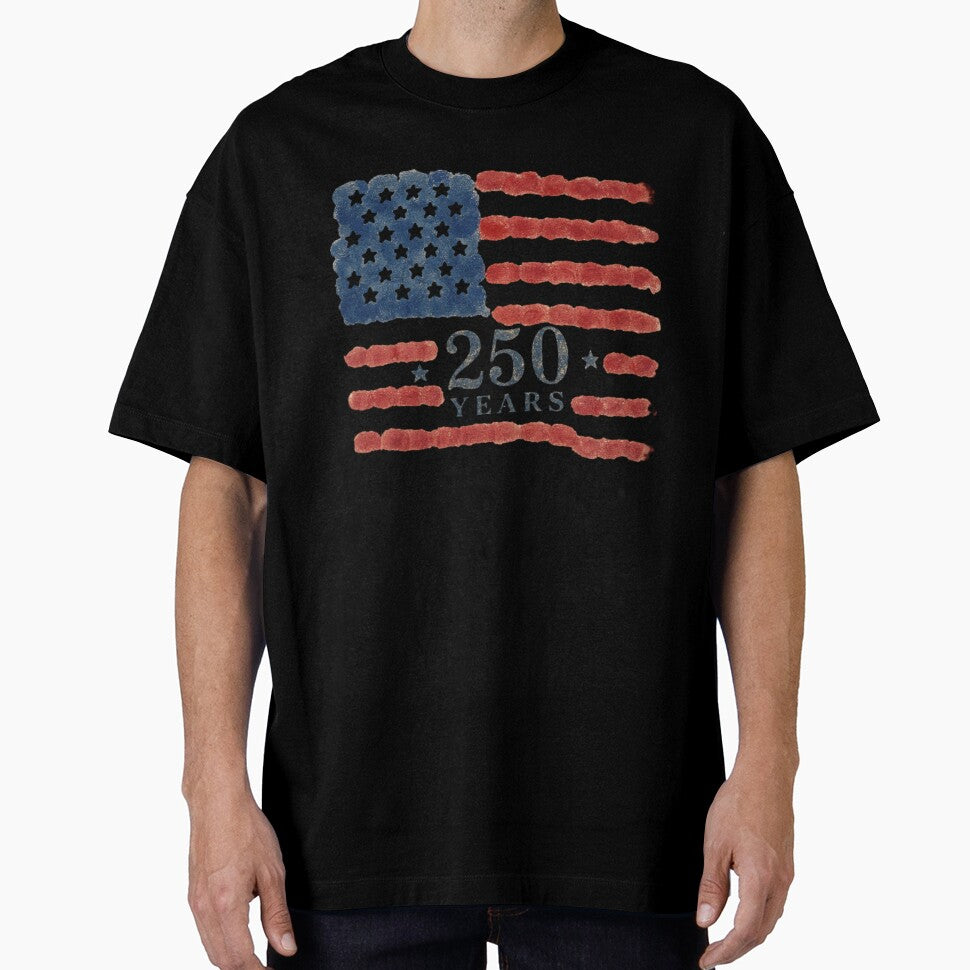 American flag 250 years by CREATINGMAD
