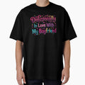 love my boyfriend, romantic gifts, boyfriend gifts, couple t-shirts, in love by TrueArtVibes