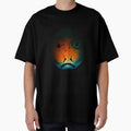 Colorful, Lonely, Face Emerging from the Darkness: A Northwest Native Art Piece by Spirit-World