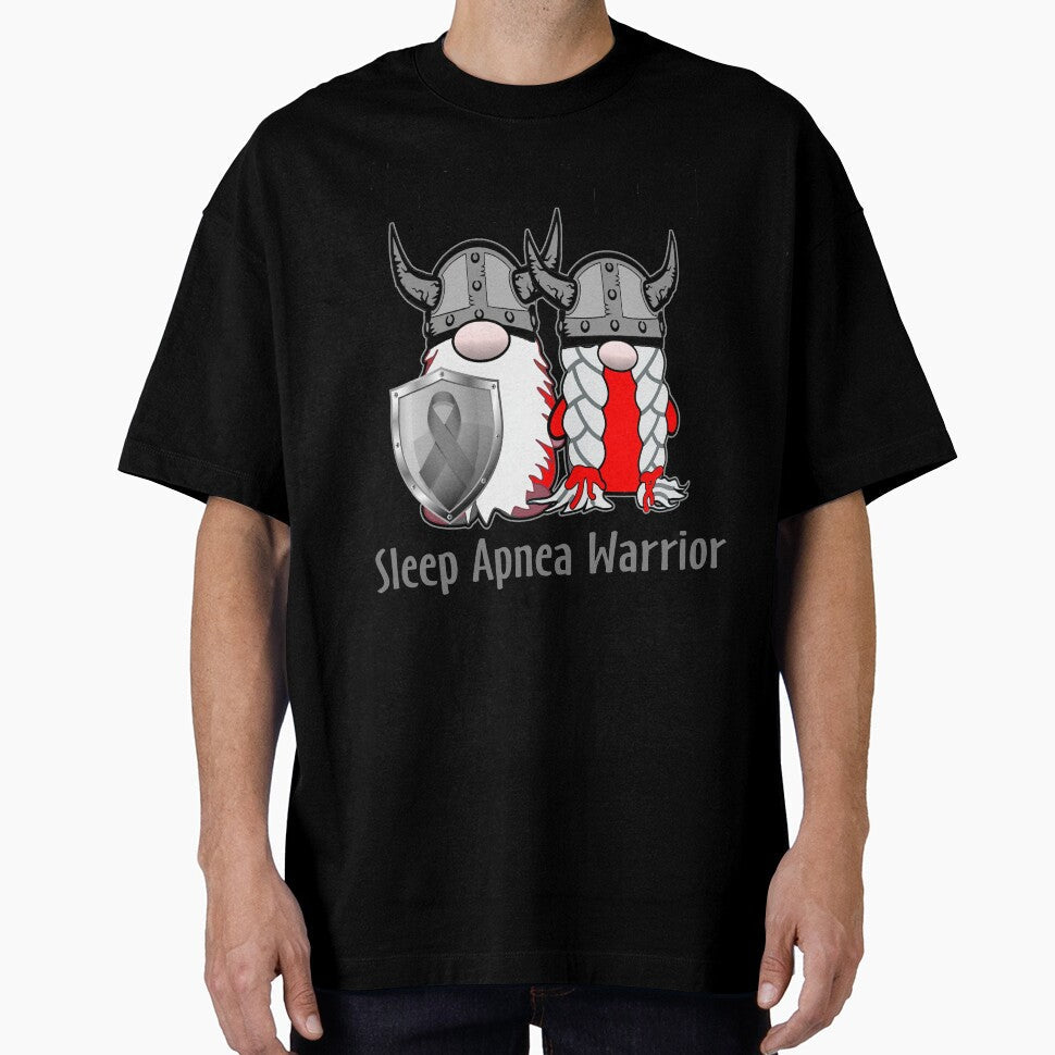 I Am A Sleep Apnea Warrior Support Sleep Apnea Fighter Gift by radianen Unisex , , , Long Sleeve Tee