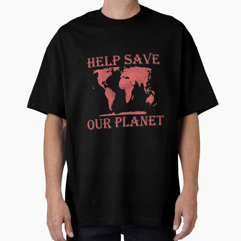 Help Save Our Planet, Red by ChristineShook