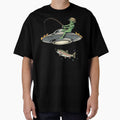 Science Fiction, Funny Fishing Science Fiction by erkinmaddison
