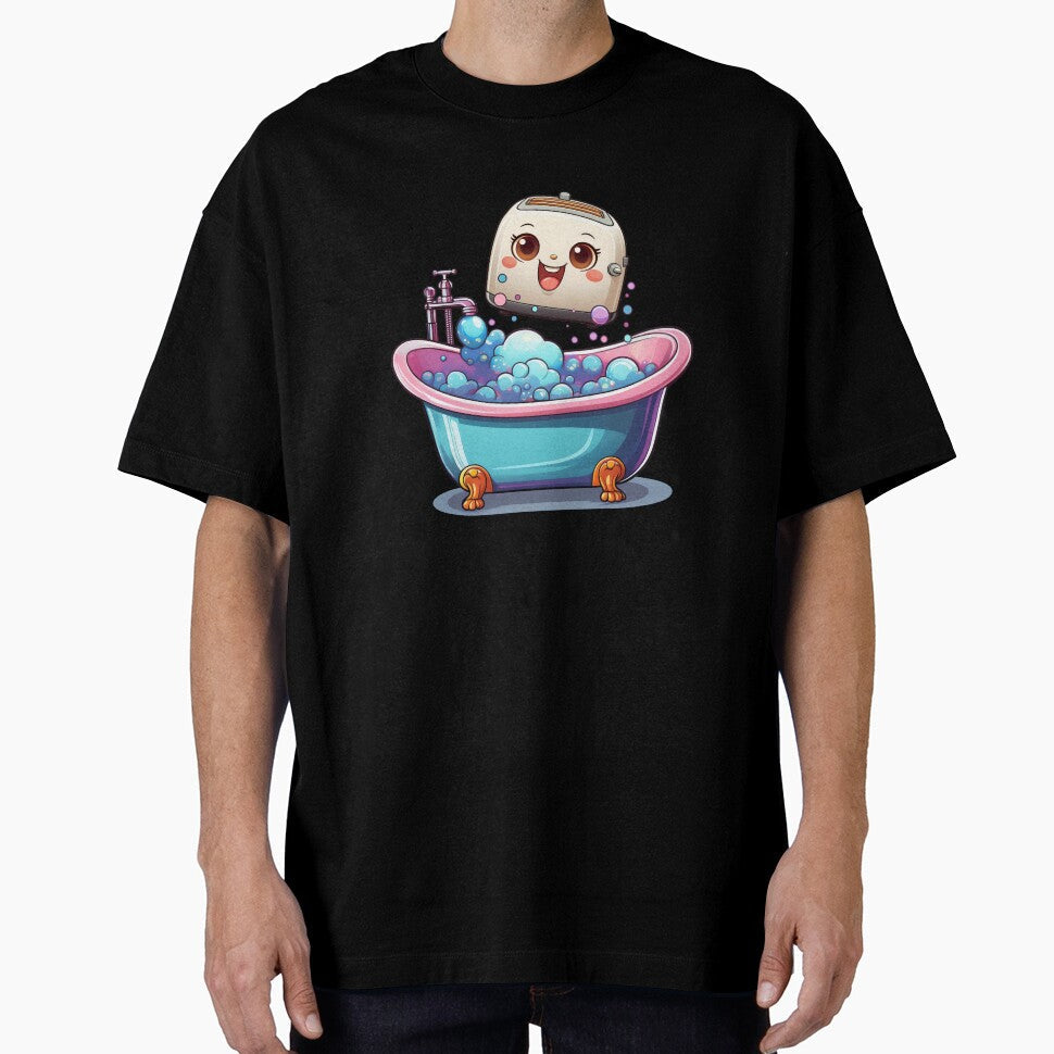 Live, Laugh, Toaster Bath by Kspirit Designs Unisex , , , Long Sleeve Tee