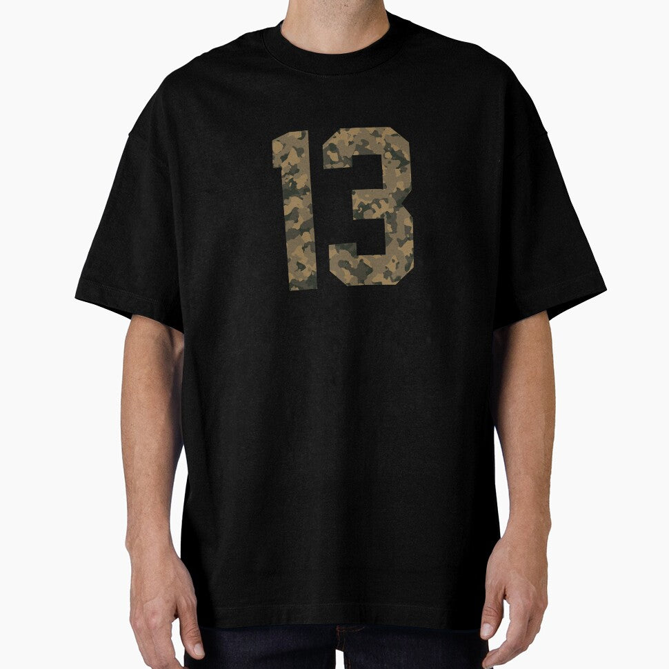 Army Camouflage Number 13 - Sports Numbers by NECHSTORE