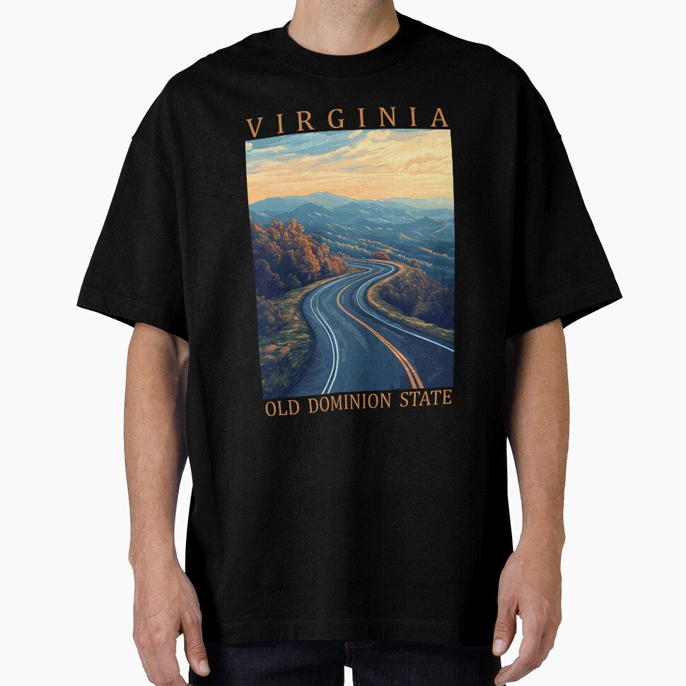 46 Virginia Travel Poster by Lucy Goosy Art