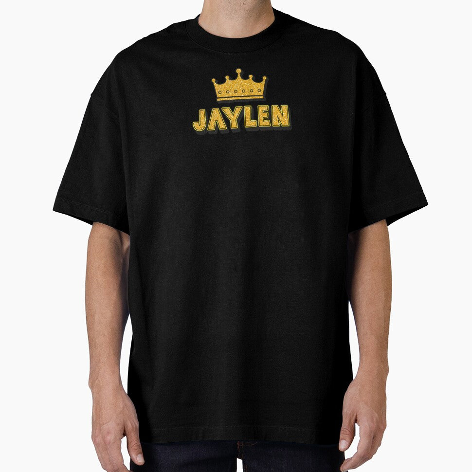 Jaylen Personalized Name With Crown - Cool & Funny Custom Gift for Men and Boys by Oussinc