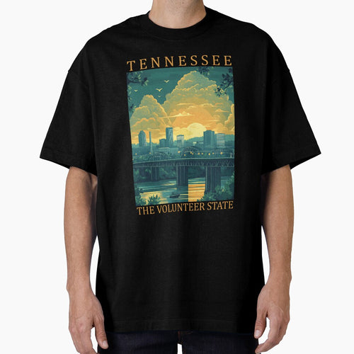 42 Tennessee Travel Poster by Lucy Goosy Art