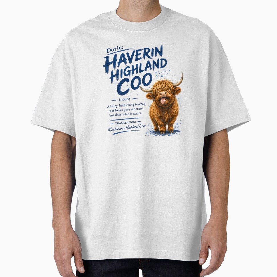 Haverin Highland Coo by SMalcolmDesigns
