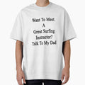 Want To Meet A Great Surfing Instructor? Talk To My Dad by supernova23 Unisex , , , Long Sleeve Tee