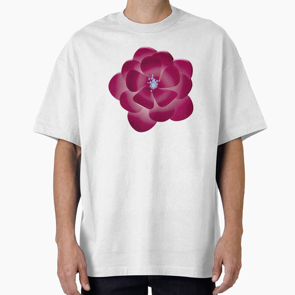 Kidcore Flower Pattern Design by Zareen Sayyed Unisex , , , Long Sleeve Tee
