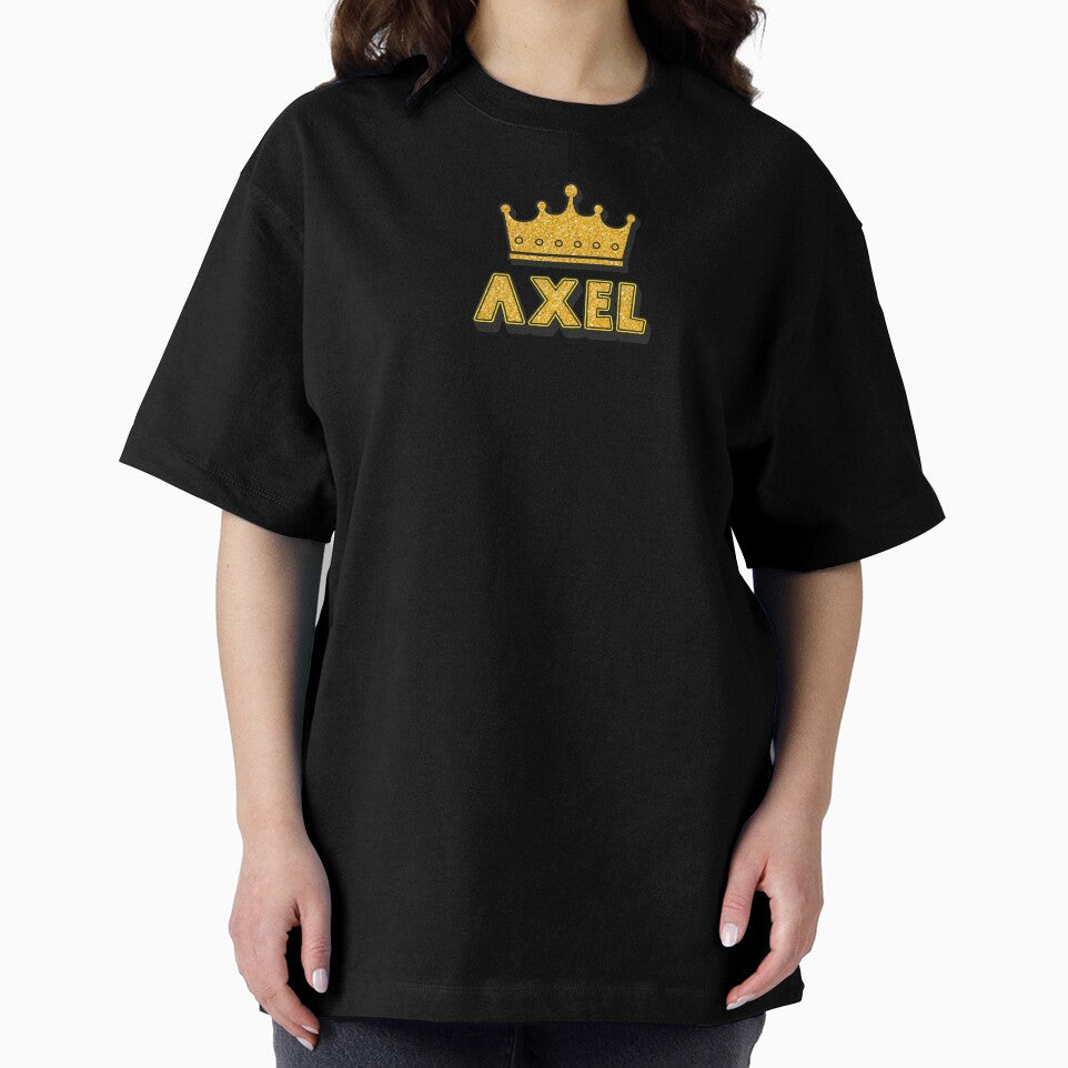Axel Personalized Name With Crown - Cool & Funny Custom Gift for Men and Boys by Oussinc