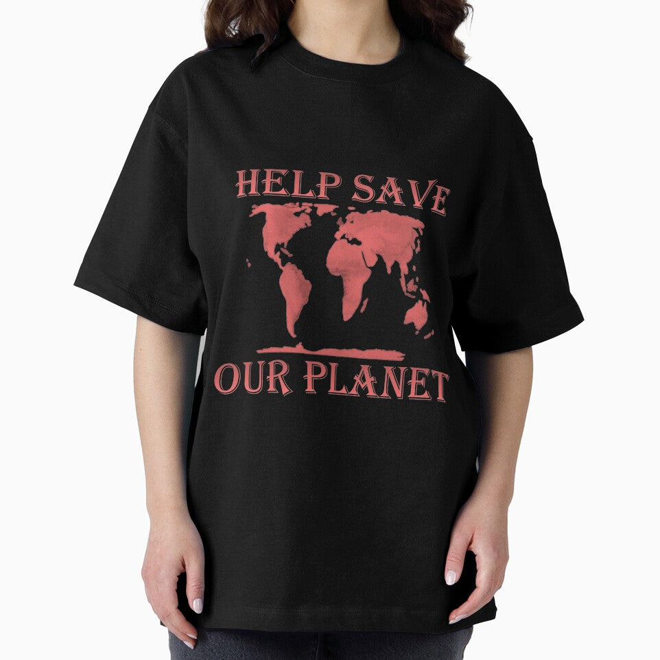 Help Save Our Planet, Red by ChristineShook