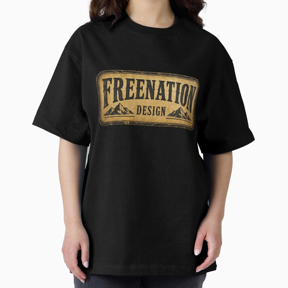 Vintage Americana Outdoor Brand Logo by FREENATION2026