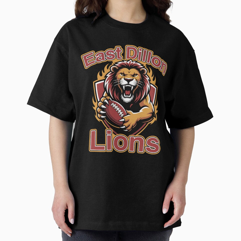 East Dillon Lions Team Design – A Powerful Sports Logo by Liva Art