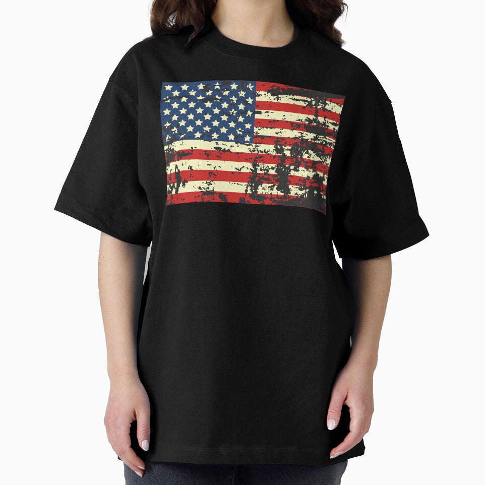 Retro USA Flag - Proud American Vintage by m95sim