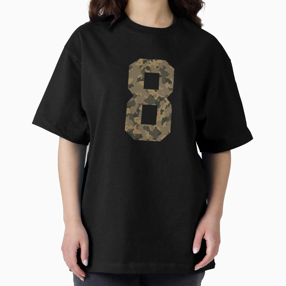 Army Camouflage Number 8 - Sports Numbers by NECHSTORE