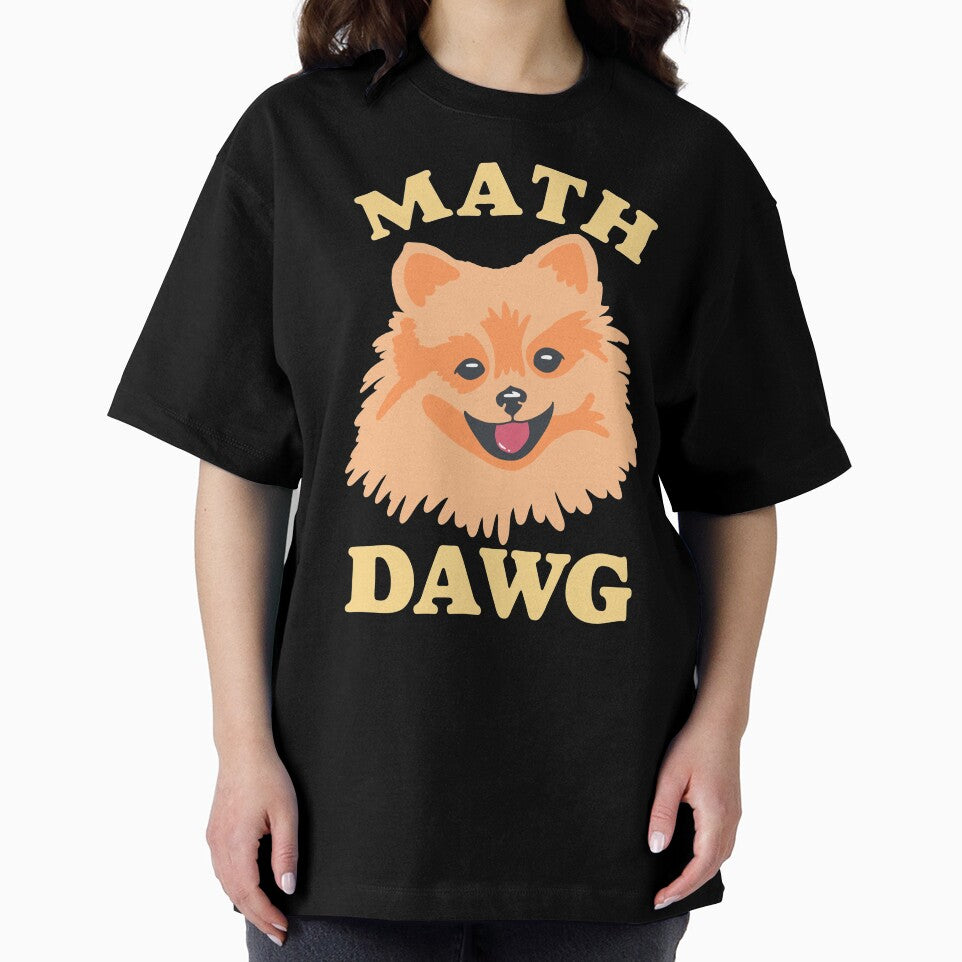 Math Dawg - Cute Math Pomeranian Dog by CanadianUnicorn
