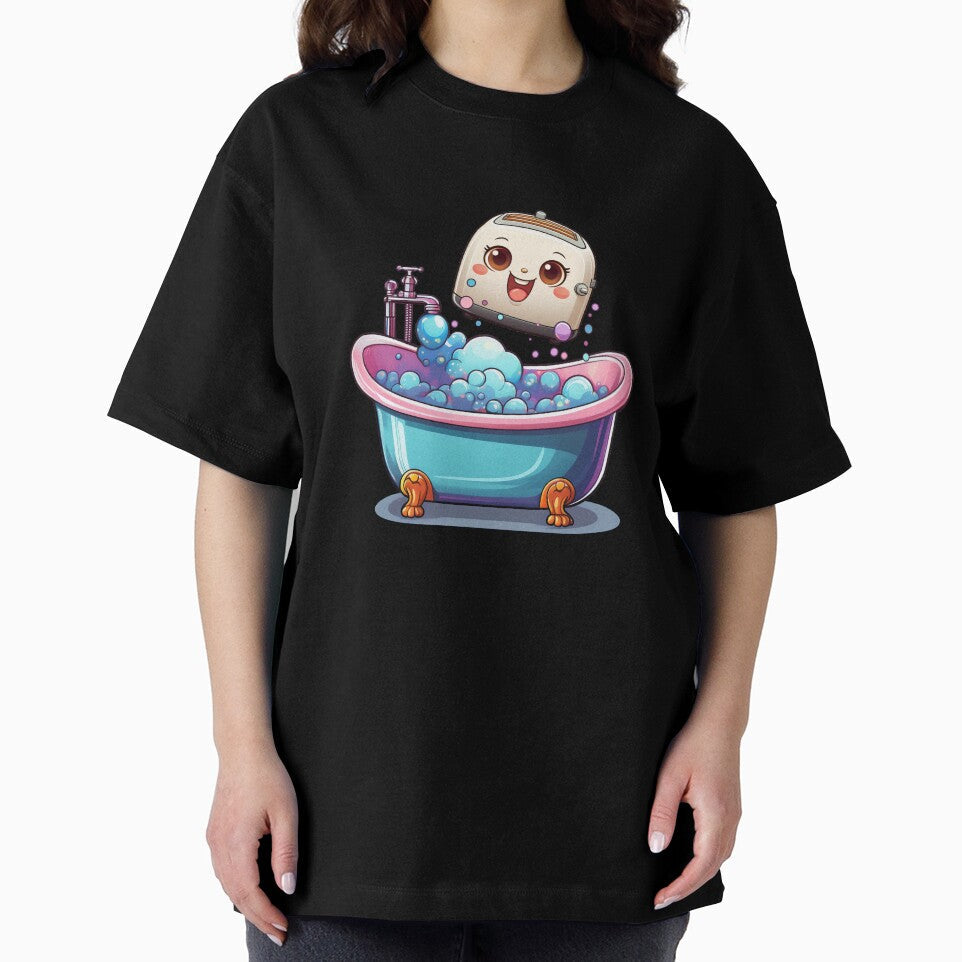 Live, Laugh, Toaster Bath by Kspirit Designs Unisex , , , Long Sleeve Tee