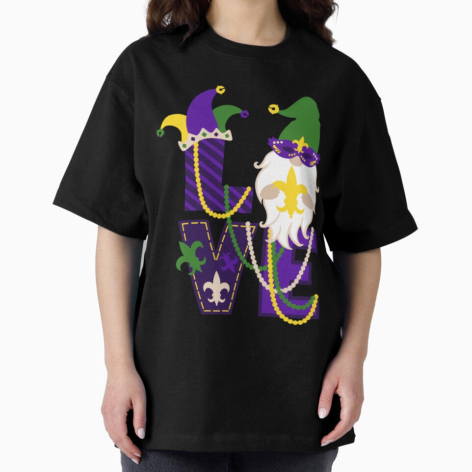I Love Mardi Gras Party Gnome (Festival Carnival, Fat Tuesday) by CrazyBlond918