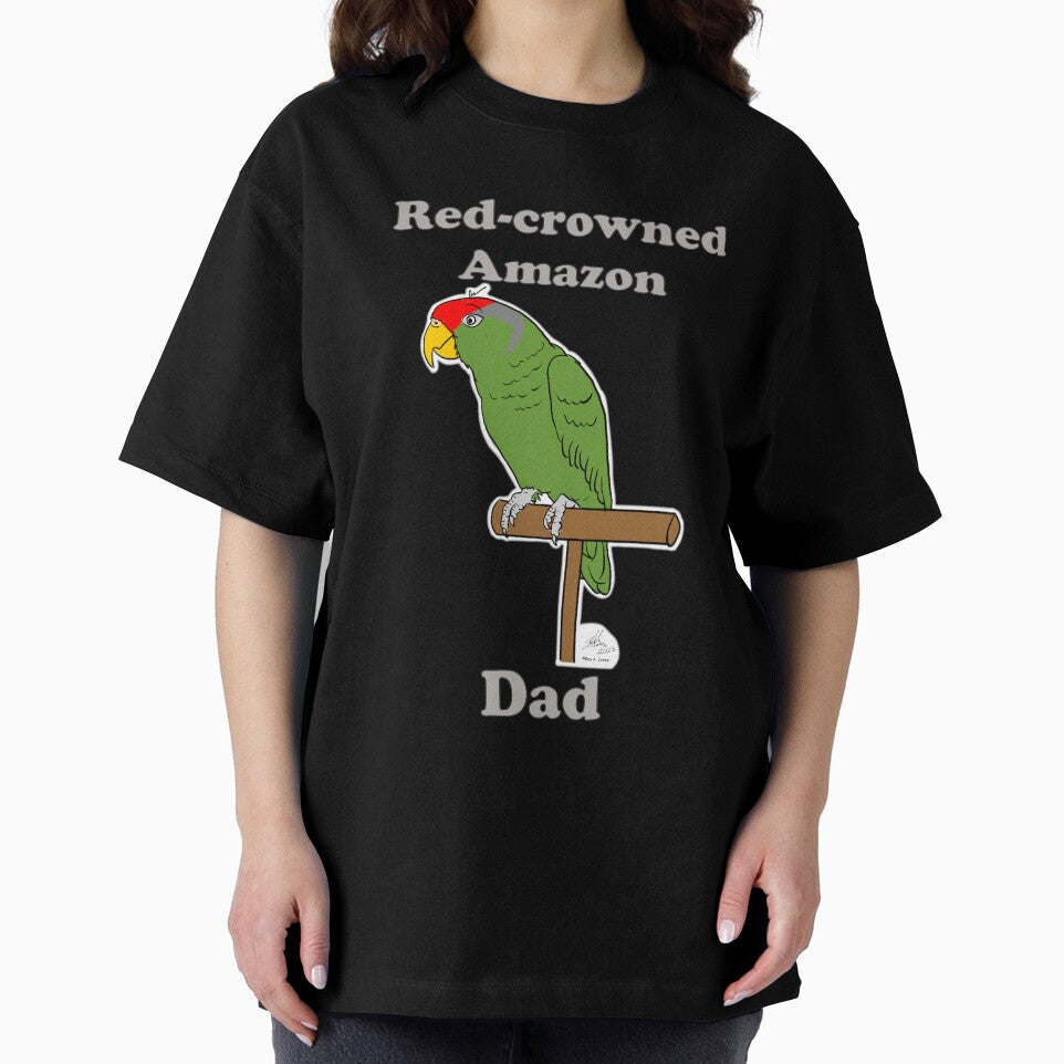 Red-crowned Amazon Dad - Oscar Jones by Laughing Parrot Studio