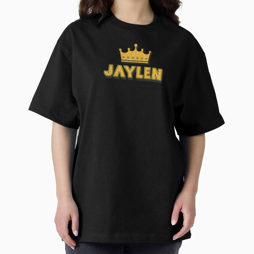 Jaylen Personalized Name With Crown - Cool & Funny Custom Gift for Men and Boys by Oussinc