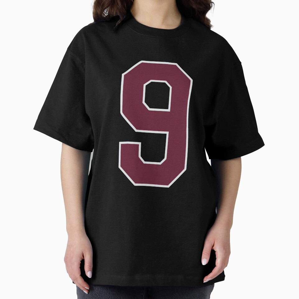 "Number 9 Bold Design - Collegiate Numbers, Varsity Style, Personalized Monogram Art" by artworkathome