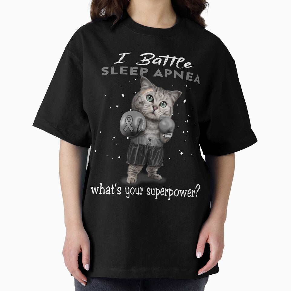 Sleep Apnea Warrior - I Battle Sleep Apnea What Is Your Superpower? by Jennpak Unisex , , , Long Sleeve Tee