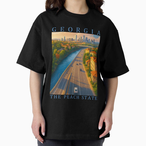 10 Georgia Travel Poster by Lucy Goosy Art