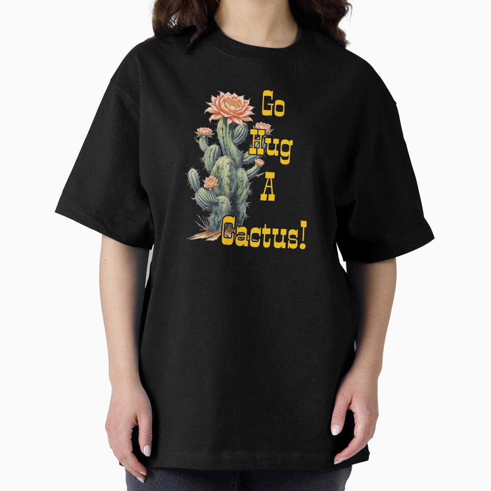 Go Hug A Cactus! by RadManDesigns