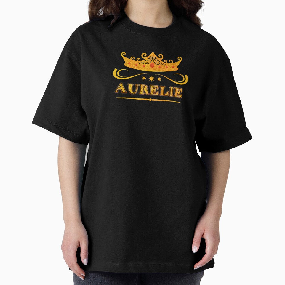 Aurelie Personalized Name With Crown - Cool & Custom Gift for Girls, Teens by Oussinc