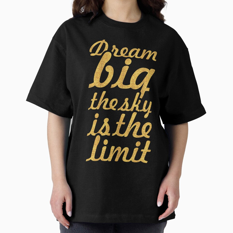 Dream big the sky is the limit... Inspirational Quote by Powerofwordss