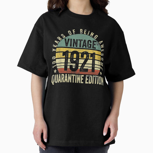 100th Birthday Retro Limited Edition 1921 Quarantine by lolahomya
