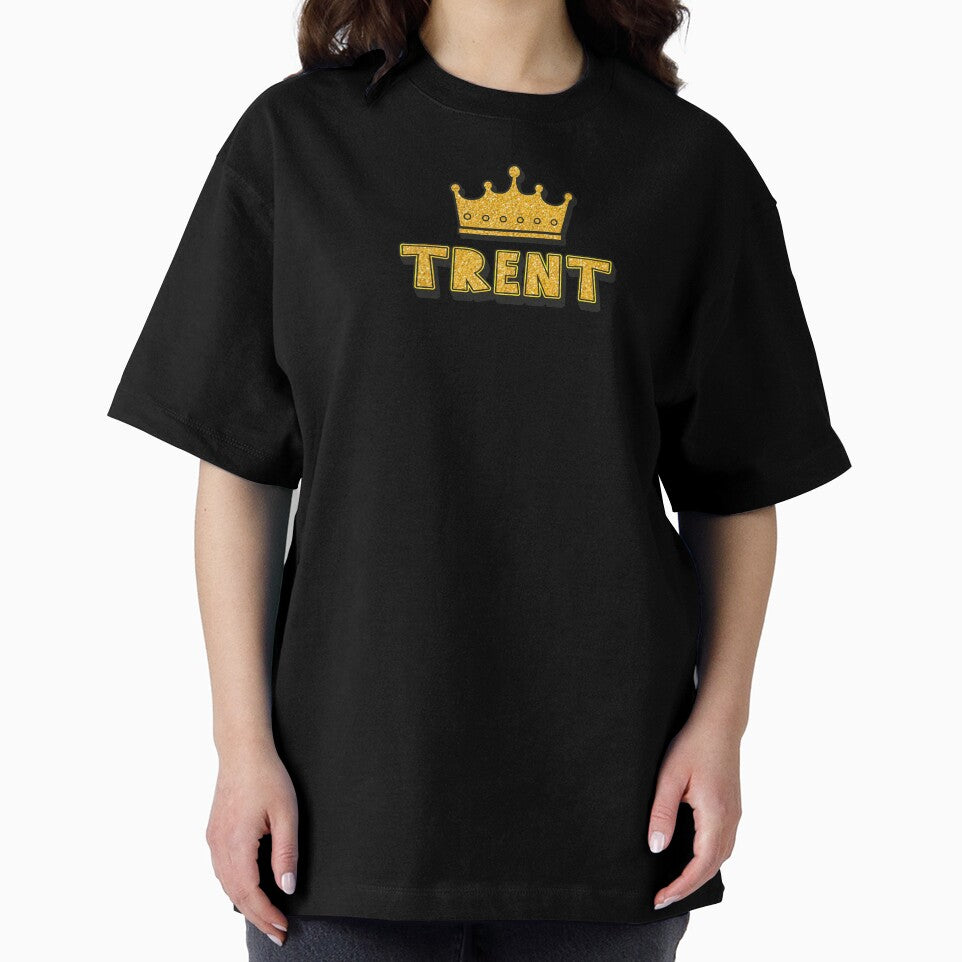 Trent Personalized Name With Crown - Cool & Funny Custom Gift for Men and Boys by Oussinc