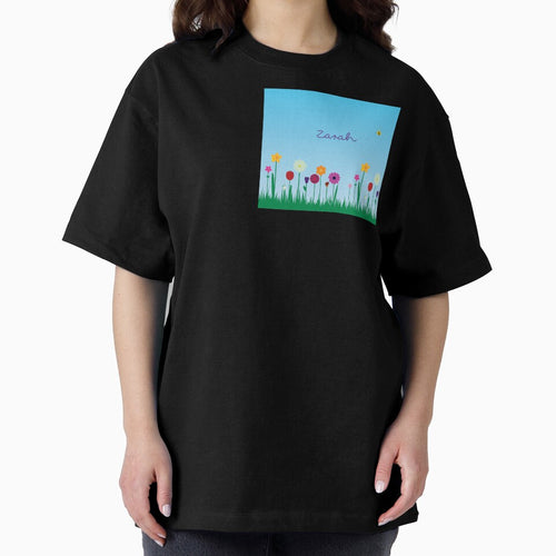 'Flower Patch' personalised English plus Arabic by HalunaHappy
