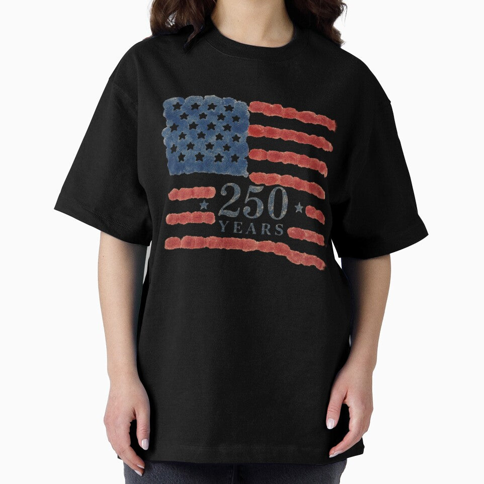 American flag 250 years by CREATINGMAD