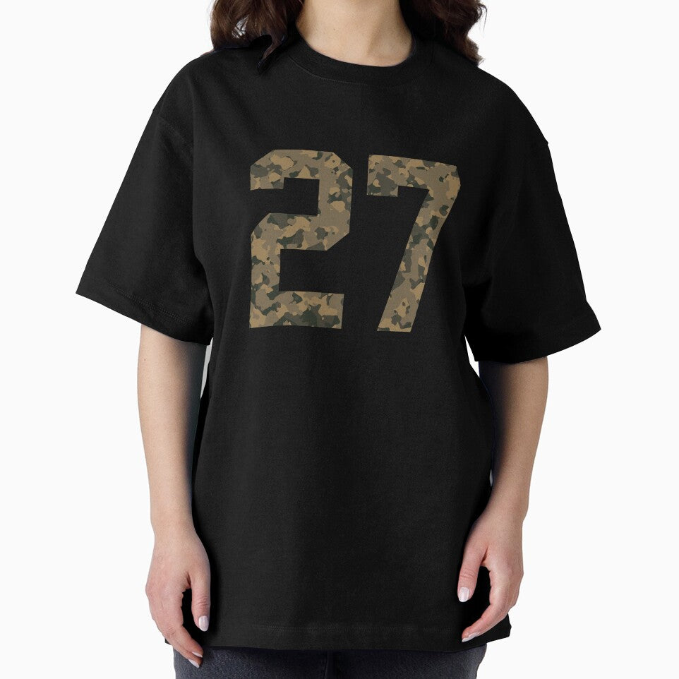 Army Camouflage Number 27 - Sports Numbers by NECHSTORE