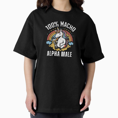 100% Macho alpha Male sarcastic art by ZMaria