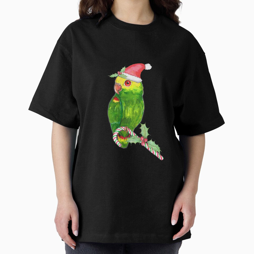 Amazon parrot Christmas style by Bwiselizzy