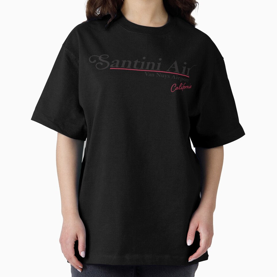 Santini Air - Van Nuys Airport | Airwolf by StayRetro1980 Unisex , , , Long Sleeve Tee