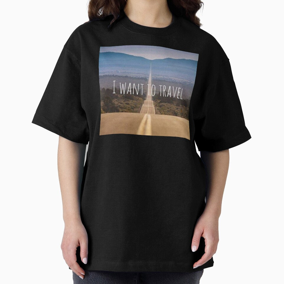 I Want To Travel by DoodleDashCollective Unisex , , , Long Sleeve Tee