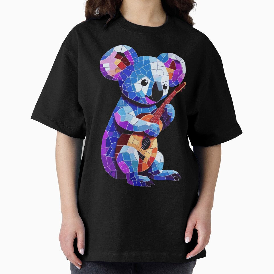 lazy musician mosaic by designmari Unisex , , , Long Sleeve Tee