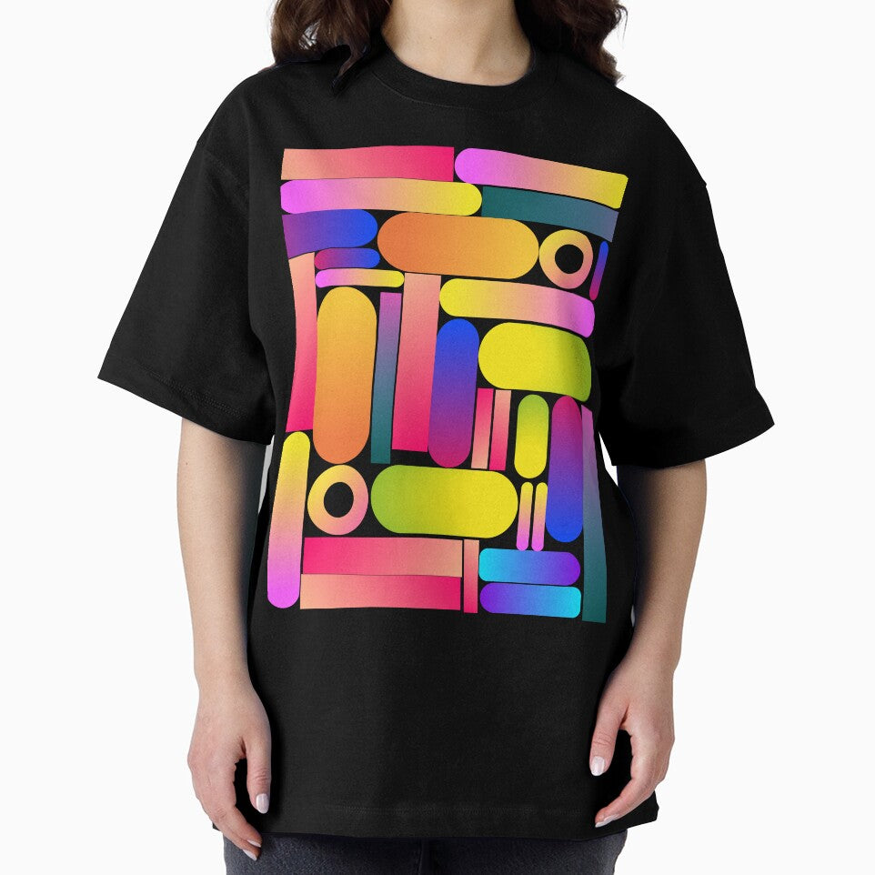 Gradient Colorful Shapes by AbeeRedB