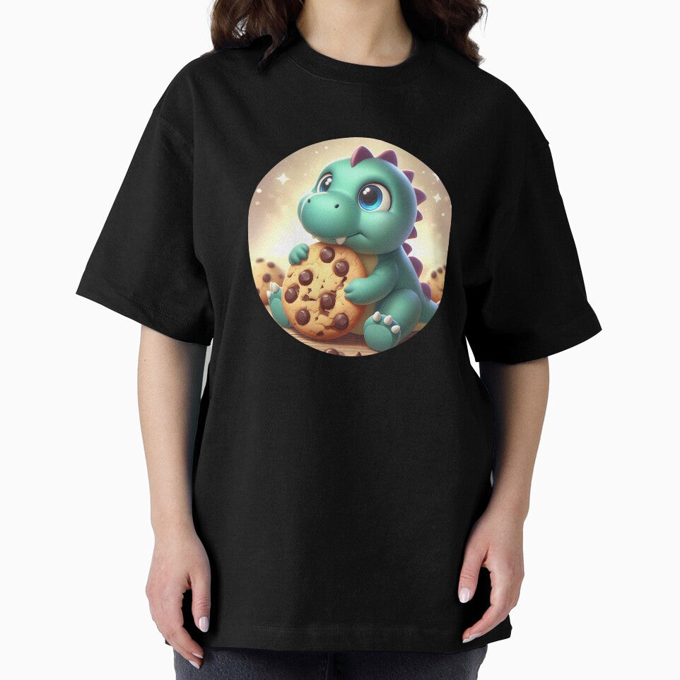 Kopie von Kopie von Kopie von blauer Dino mit Schokokeks by Toms Tee